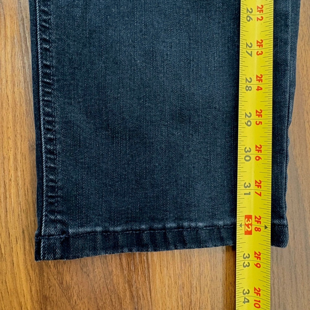 J. Jill Denim Cropped Jeans Women 10P Black High Rise Stretch Casual Petite - Picture 11 of 12